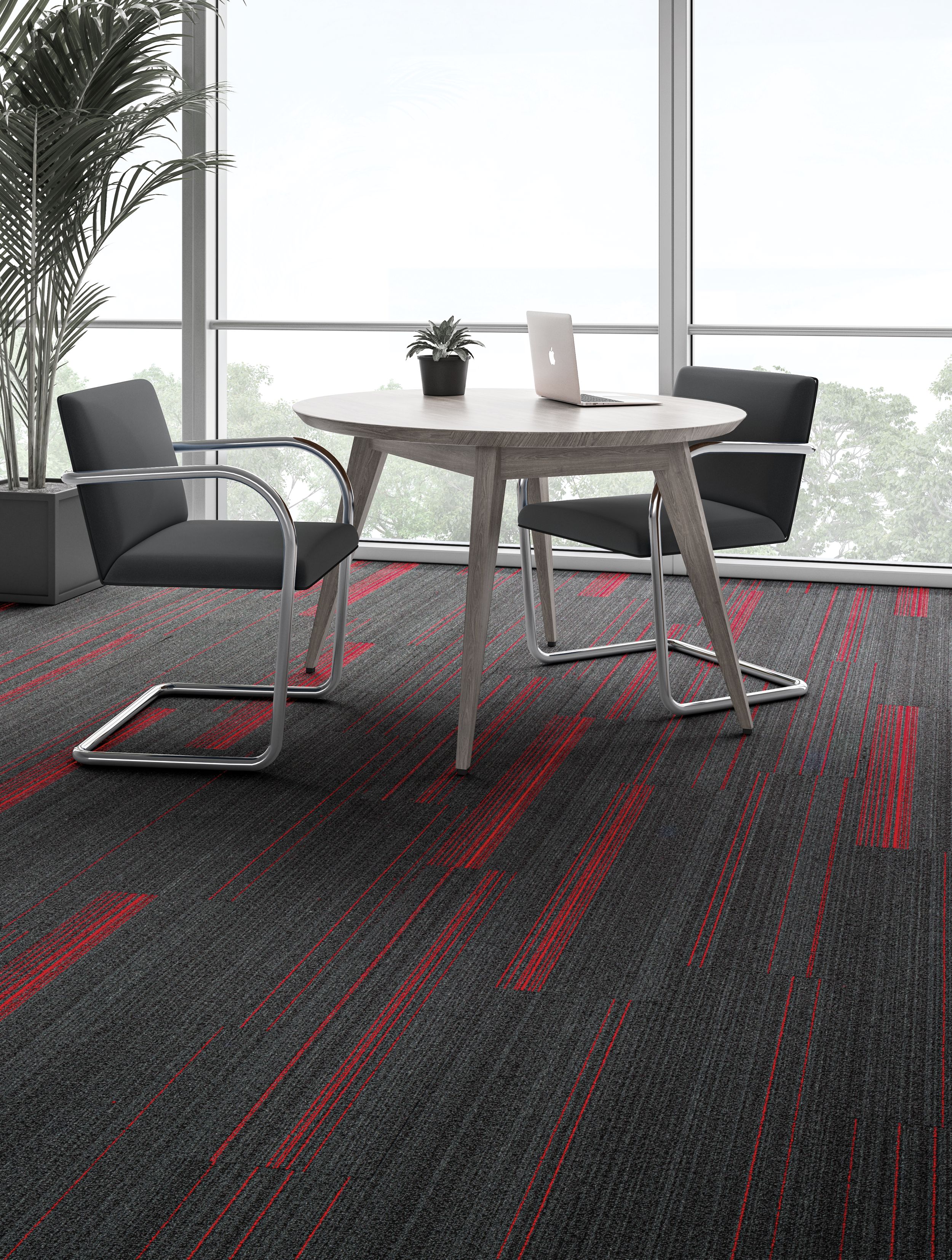 Interface BP410 plank carpet tile in meeting room imagen número 4